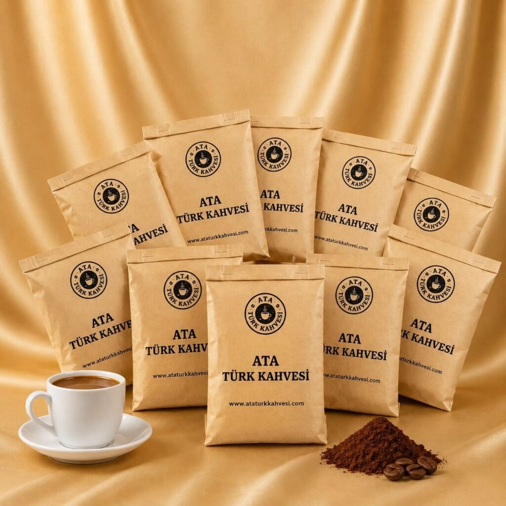 100gr. x 10 Paket (1Kg.) Ata Türk Kahvesi Kargo Bedava
