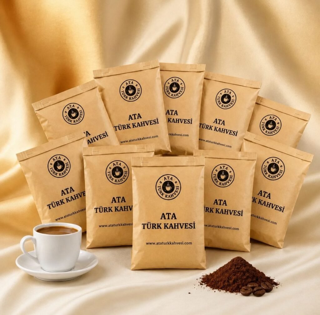 100gr. x 10 Paket (1Kg.) Ata Türk Kahvesi Kargo Bedava