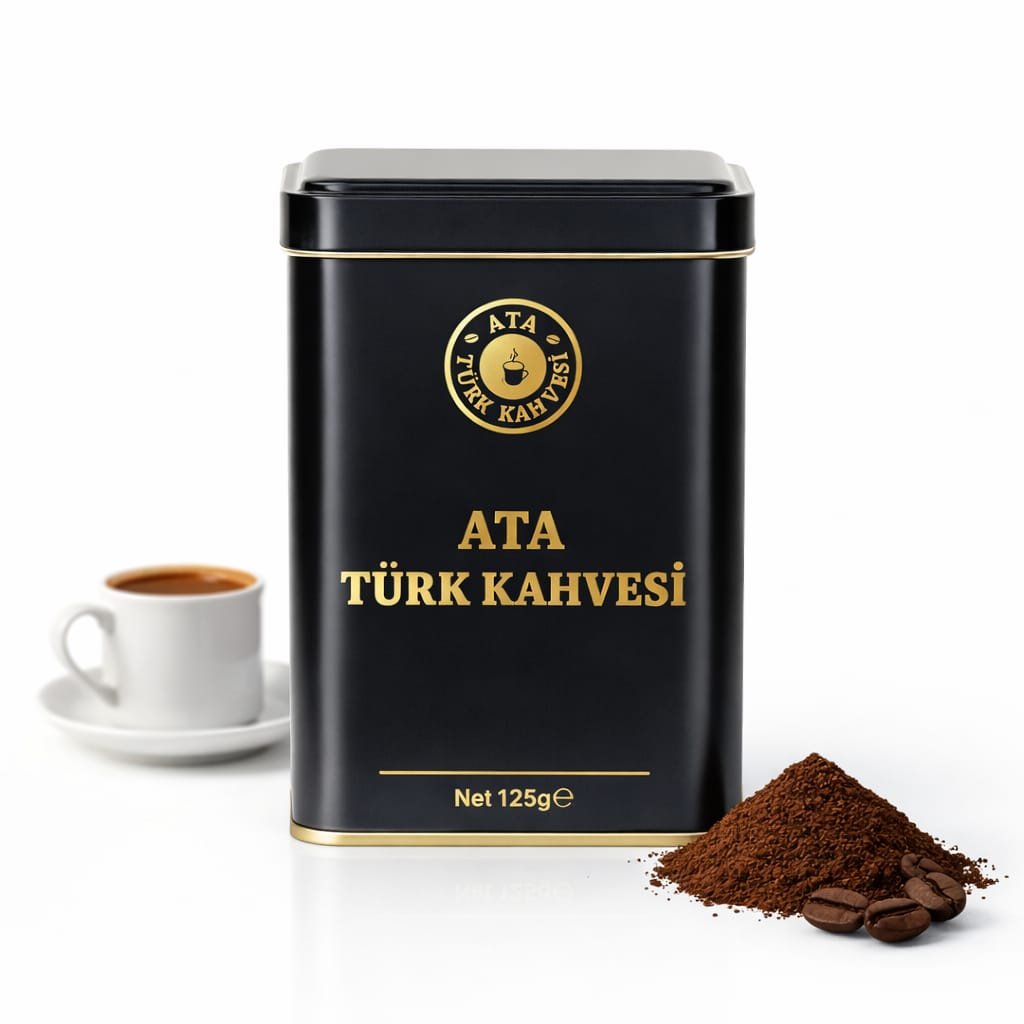 125g Ata Türk Kahvesi Metal Kutu