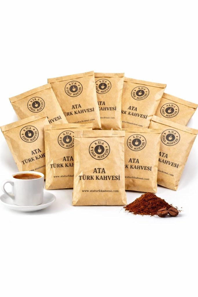 100gr. x 10 Paket (1Kg.) Ata Türk Kahvesi Kargo Bedava